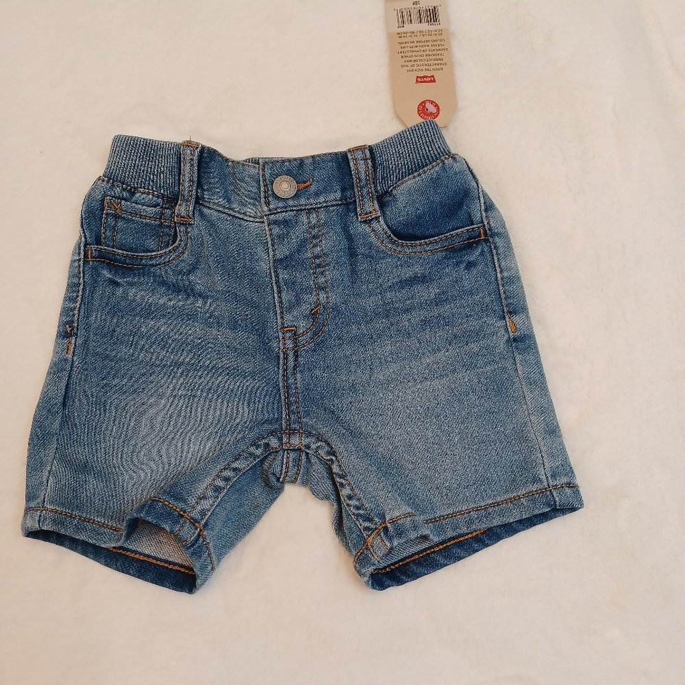 NWT Levis Shorts Toddler 18 Months Stretch Knit Shorts
